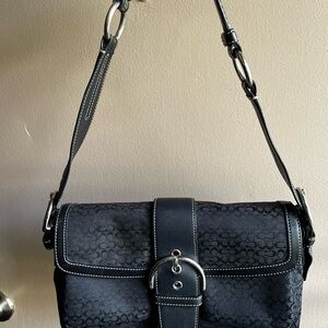 Vintage coach shoulder bag